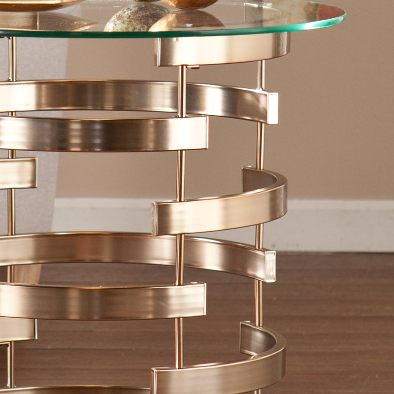 Table de bout en verre Trimm