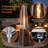 Pyramid Patio Heater 40000 BTU, Outdoor Propane Gas Heater with Quartz Glass Tube, Stainless Steel Standing Tower Heater with Visual Flame, Wheels & Triple Safety Protection for Garden Yard Deck-135143284
