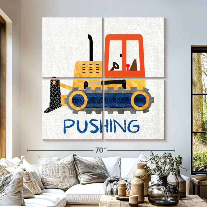 Mehar Pushing, 57" H x 57" W