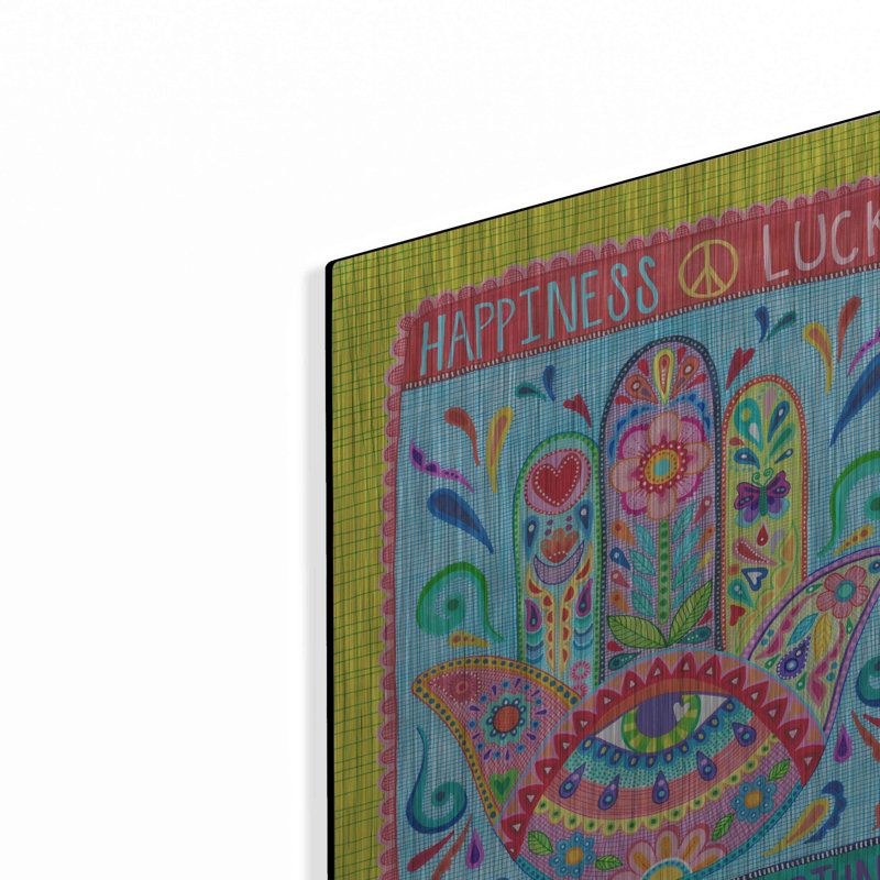 «Hamsa Of Happiness» par Hello Angel, H 16 po x l 12 po