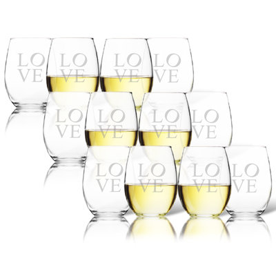 Verre à vin sans pied 15 oz.