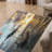 Chic and Comfortable Soft Pile Printed Rug with Modern Abstract Design for Enhancing Your Living Room or Bedroom Decor-1291350152