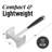 Zulay Meat Tenderizer Hammer (10") - Dual-sided Meat Mallet Tenderizer With Comfort-grip Handle 