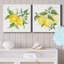 Lemon Squeeze I - ensemble de 2 reproductions d'art sur toile tendue-808025124