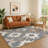 Premium Machine Washable Fairwood AMF1879 Aztec Rug-1904064934