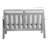 Trento 53'' Wide Straight Powder Coated Aluminum Loveseat with Sunbrella® Cushions
