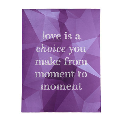 Quotes Chenille Indoor Rug