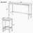 Counter Height Long Dining Table Set With 3 Stools, Pub Kitchen Set Side Table