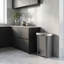Simplehuman 45 Liter / 12 Gallon Rectangular Kitchen Step Trash Can with Soft-Close Lid, Plastic-1160461317