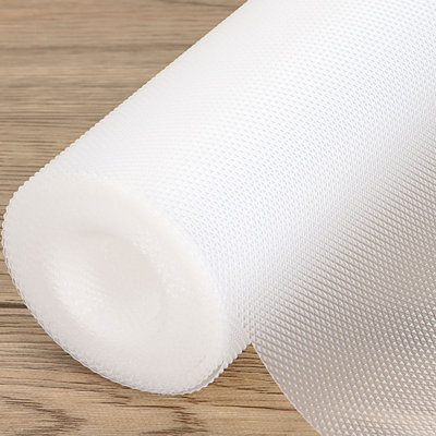 Shelf Liner Cabinet Pad Refrigerator Mat Waterproof Non-Slip Drawer Mat for Kitchen Home-Clear