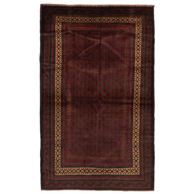 Teimani Red Rug 4'1" x 6'5"