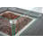 Albany 36" Square Gas Fire Pit Table with Glass Windscreen, Burner Lid, & Cover-108682756