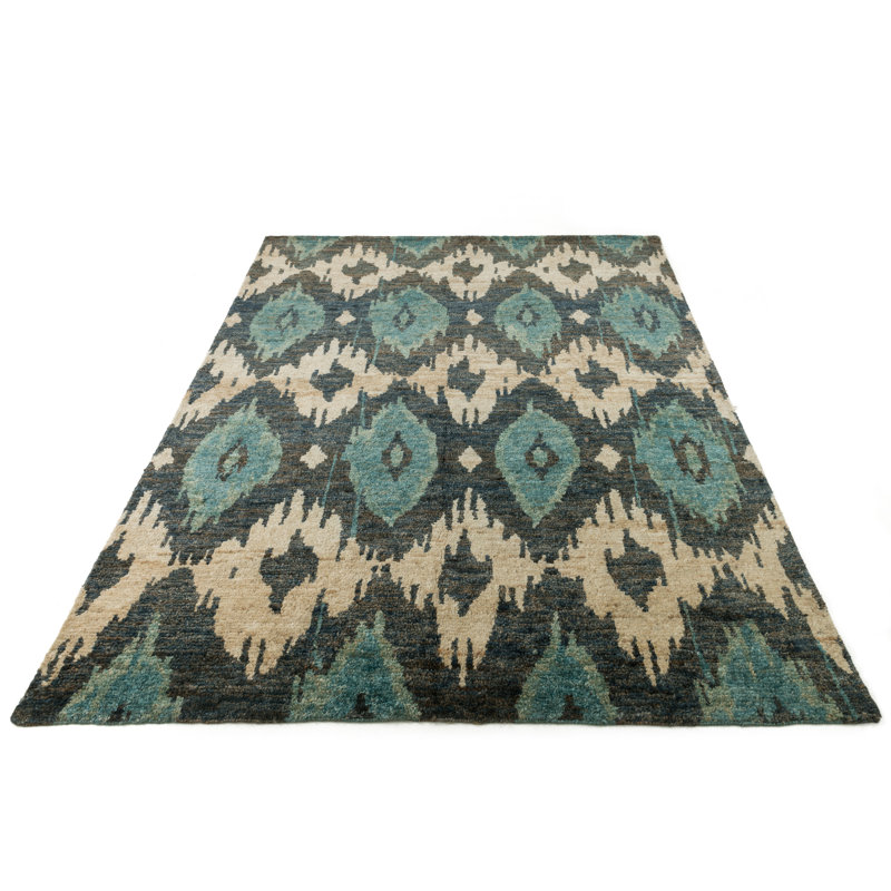 Dalli Ikat Indoor Rug, Rectangle 7'9" x 9'9"