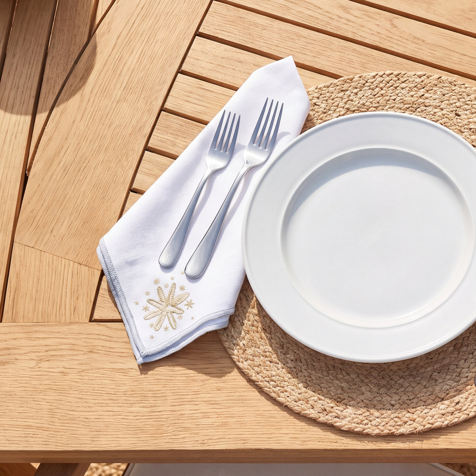 Gold Stars Cocktail Napkins Set Of 4