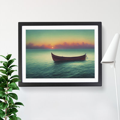 Mesmerising Boat - Single Picture Frame Painting
