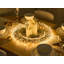 Lighted Metal 52cm Wreath