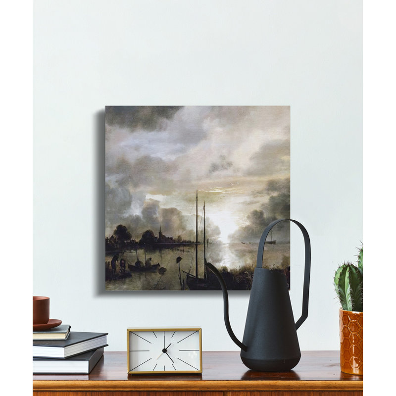 Metts Wrapped Canvas Print Set, 14x14
