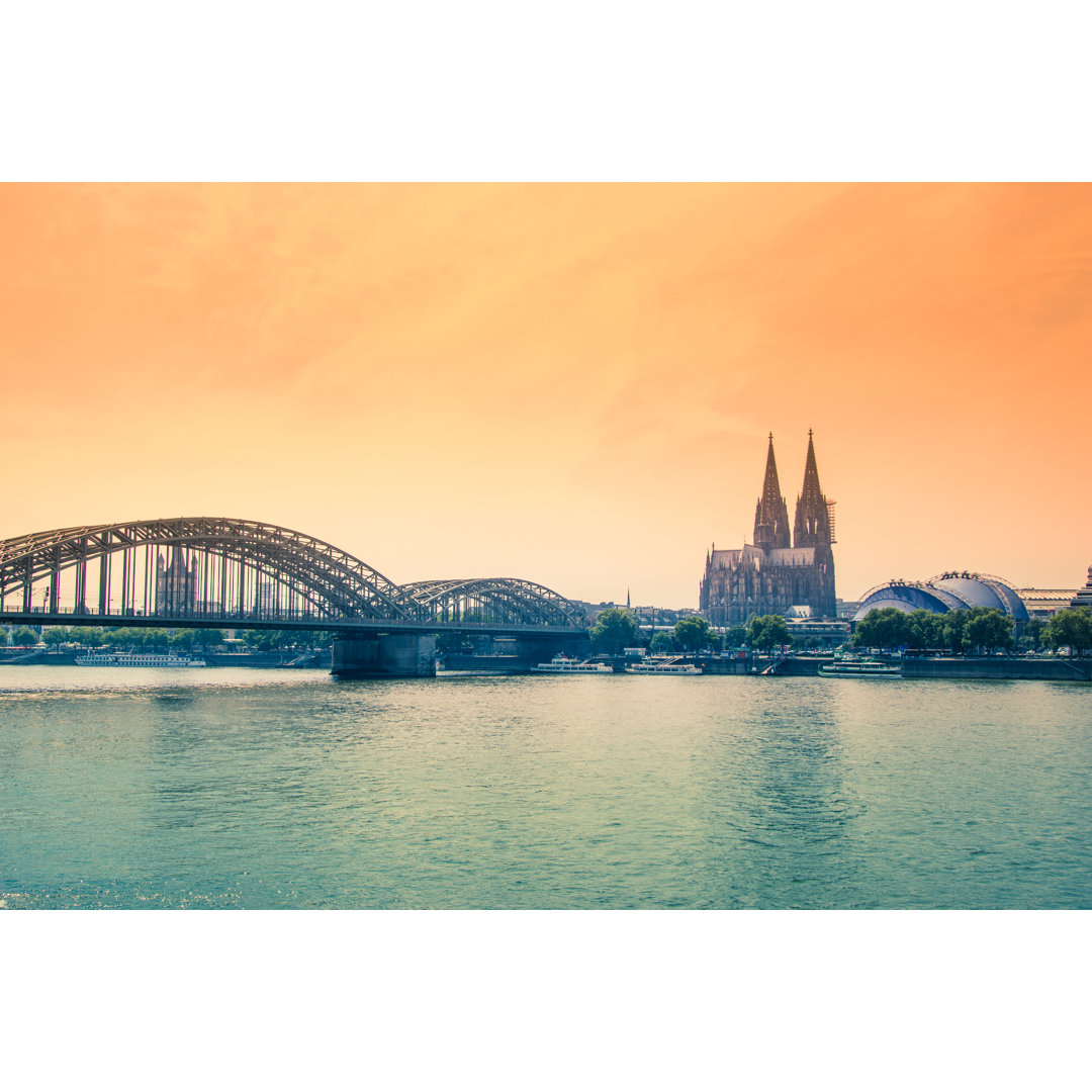 Hohenzollernbrücke von Gatsi - Leinwandbild