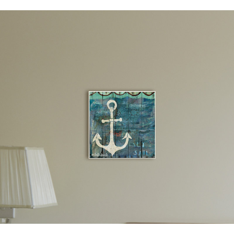 "Coastal Anchor", impression sur plaque