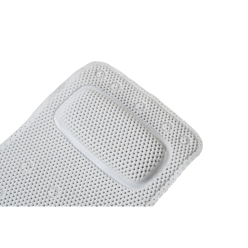 Croydex Teviot Runner Full Length Padded Bath Mat with Head Rest 127 x 36cm