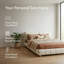 Modern Upholstered Platform Bed with Cloud Headboard and Solid Wood Legs, No Box Spring Required for Luxurious Comfort-334765216