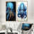 Encadrement brun
