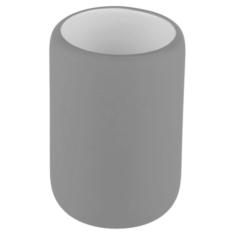 Jainil Ceramic / Porcelain Toothbrush Holder, Grey