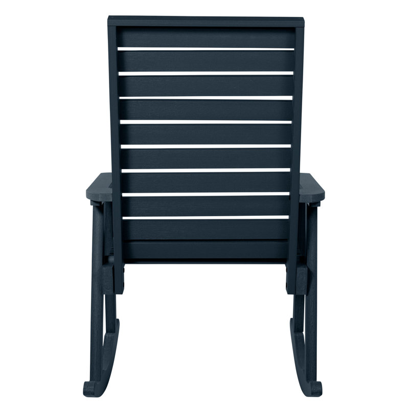Chaise berçante en plastique Midwest, Bleu fédéral