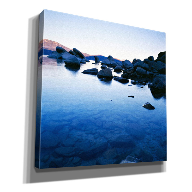 «Blue Rocks» par PhotoINC Studio, H 12 po x l 12 po