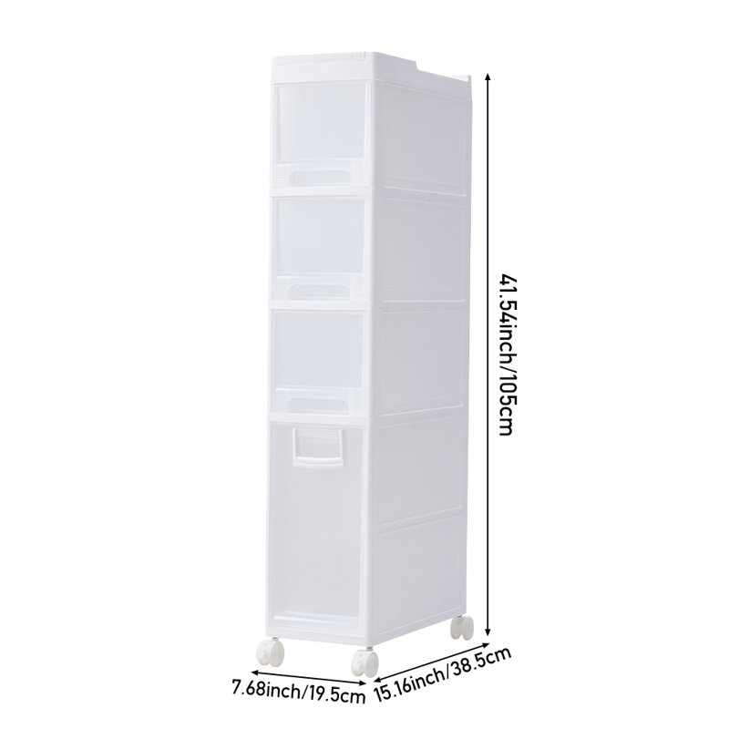 Plastic Rectangle Accent Cabinet