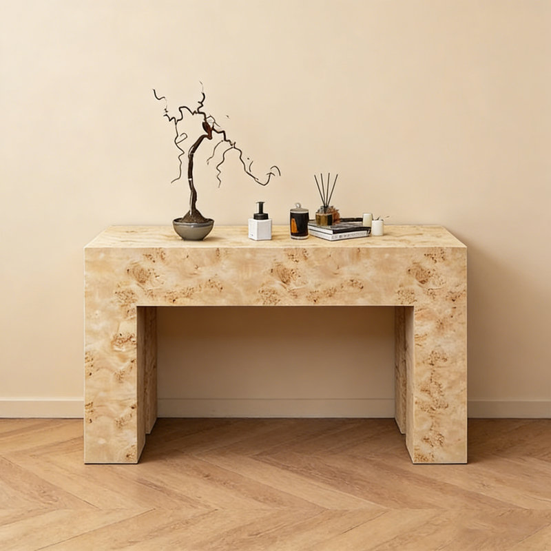 Console Retro Luxury Art, H 29,53 po x l 39,37 po x P 15,75 po