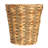 Water Hyacinth and Seagrass Round Waste Basket, Natural