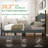 Lark Manor Upholstered Bed Frame With 51.2" Tall Headboard, Metal Four Poster/LED/Easy Assembly-1657151438-1656698087