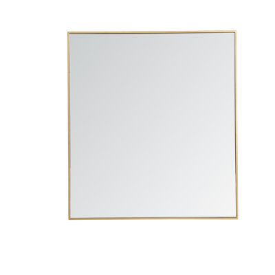 Sabine Metal Rectangle Wall Mirror