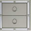 Table de chevet Gemstone Silver