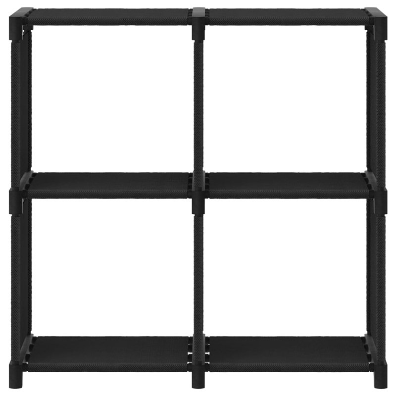 Mellor 69cm W Metal Shelving Unit, Black