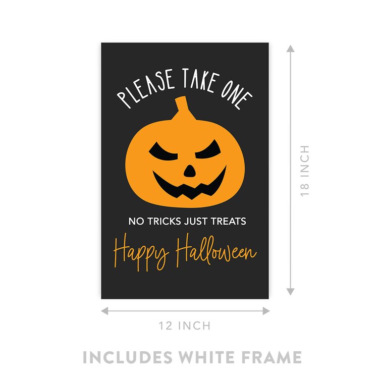 The Holiday Aisle® Happy Halloween Decorative Accents | Wayfair