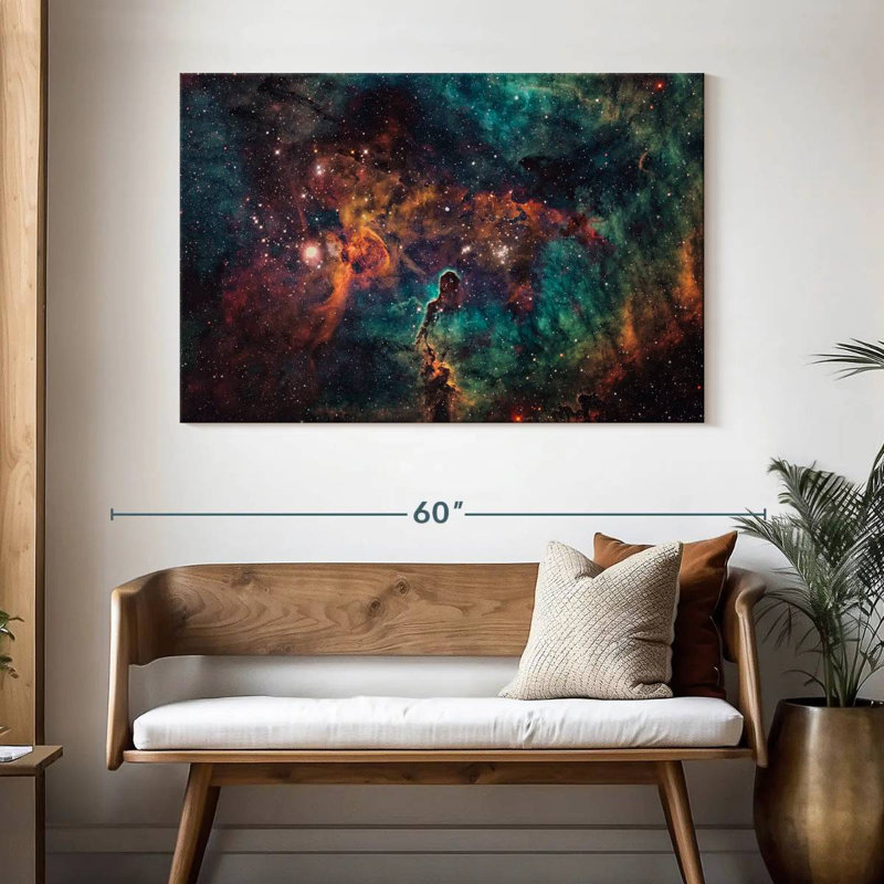 Oberle Deep Space Nebula, 32" H x 48" W