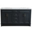 Ensemble de meuble-lavabo double 61 po Valensi