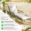 Seretta Metal Garden Lounge Chair Set with Foot Stool and Table for Luxury Modern Patio-1753209246
