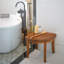 Banc de douche en teck Knudsen