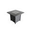 25'' H X 30'' W Steel Outdoor Fire Pit Table With Lid-665899282