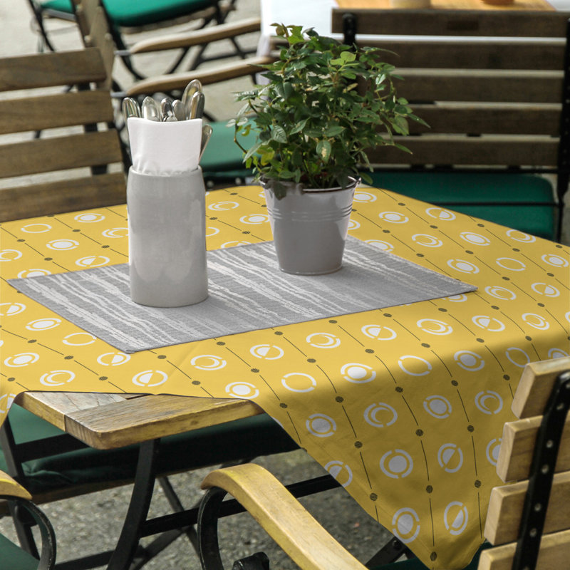 Nappe des phases de lune classiques, Jaune / noir