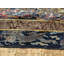 Silk Floral Area Rug in Blue