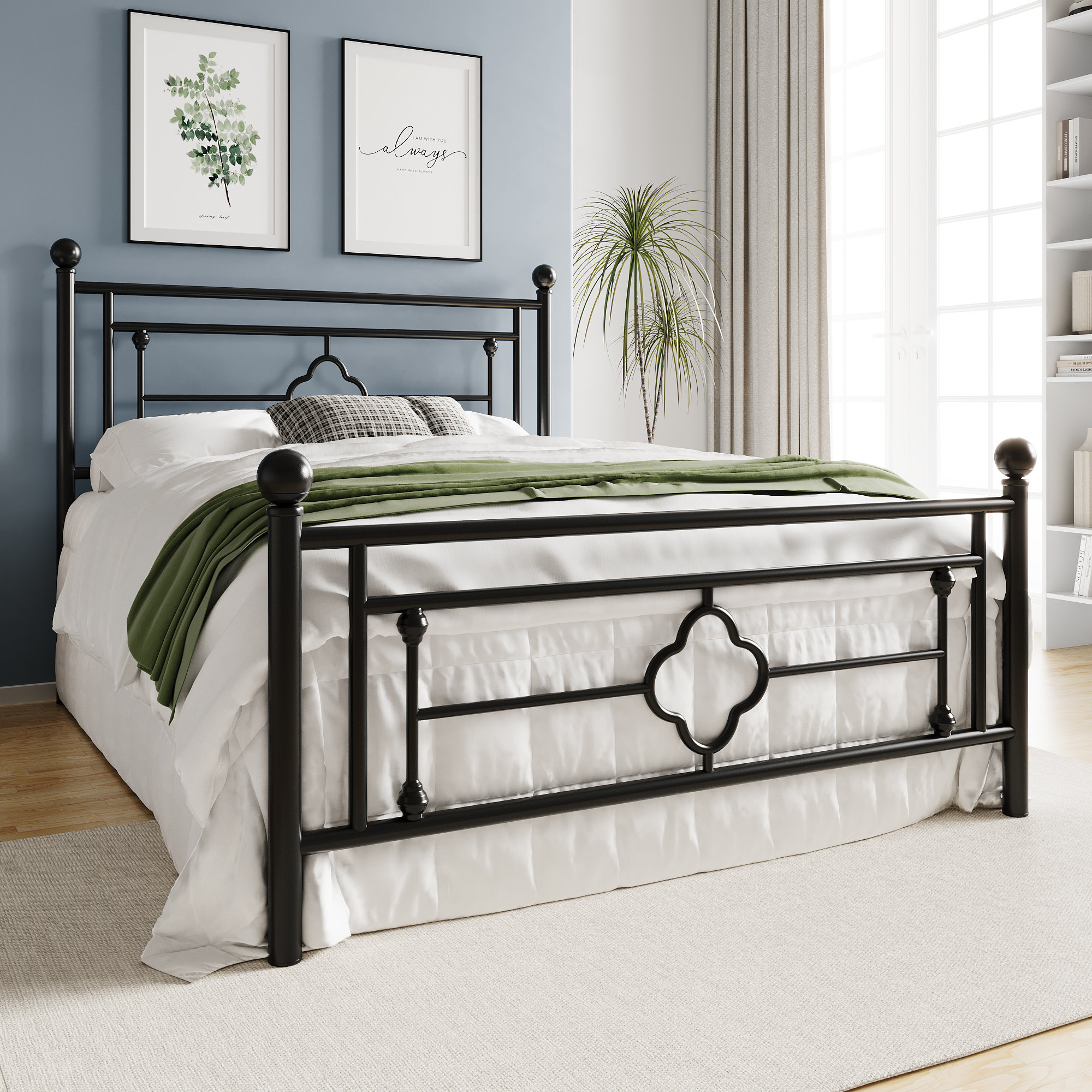 Brass Headboard Twin Size Bed/Reduced Price - furniture - by owner