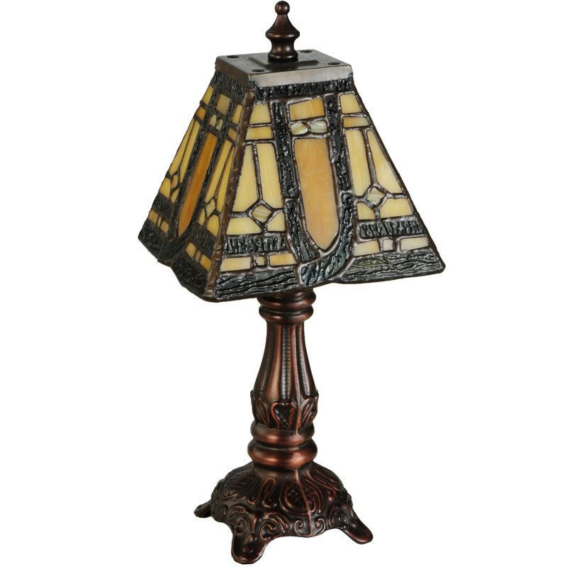 12"H Sierra Prairie Mission Mini Lamp