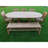 Landyn Solid Wood Teak Outdoor Bench