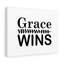 Grace Wins - Wrapped Canvas Print-1557222152