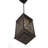 Brama LED Outdoor Pendant Light, Black