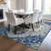 Machine Washable Indoor/Outdoor Chayden ACN985 Navy 1'8" x 2'6" Rug